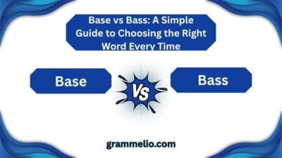 Base vs Bass