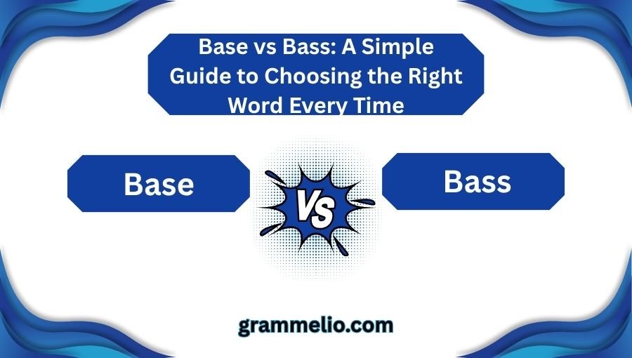 Base vs Bass