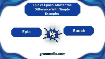Epic vs Epoch