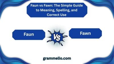 Faun vs Fawn