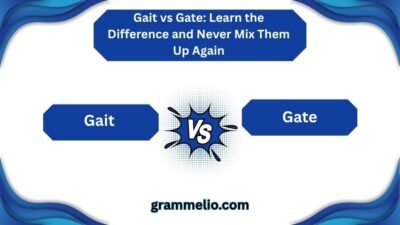 Gait vs Gate