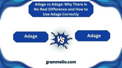 Adage vs Adage
