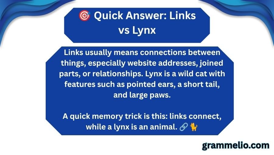 Links vs Lynx