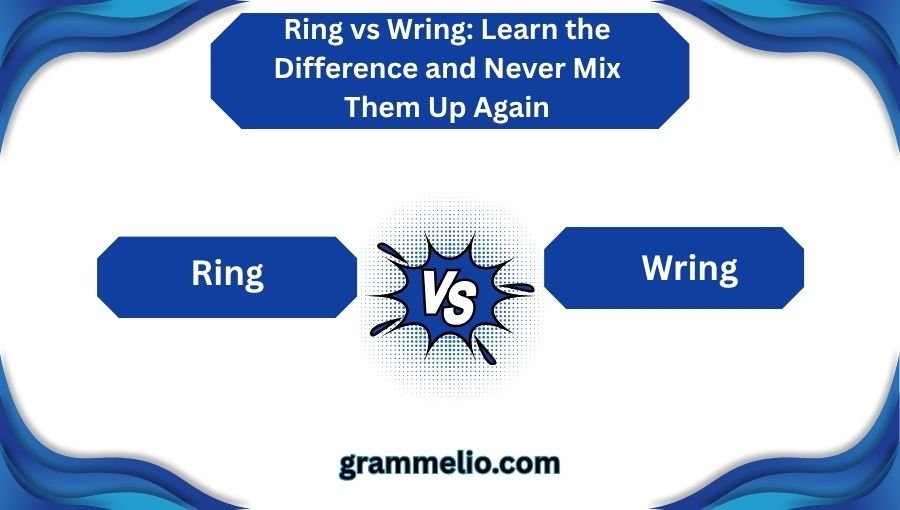 Ring vs Wring