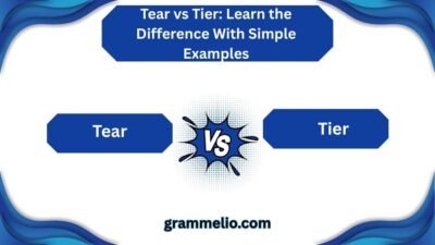Tear vs Tier