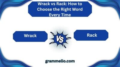 Wrack vs Rack