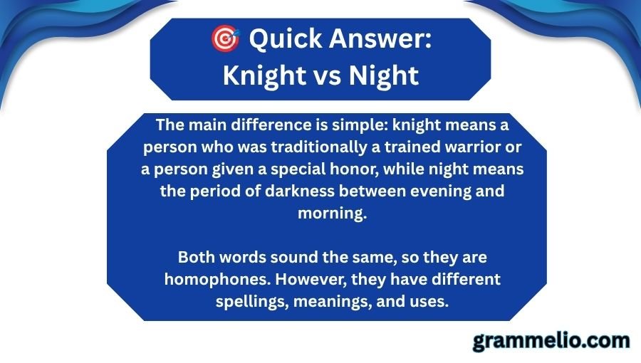 Knight vs Night